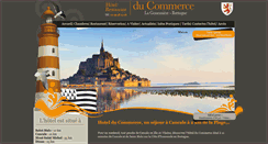 Desktop Screenshot of hotel-cancale.fr